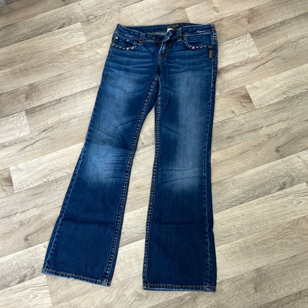 Silver jeans
